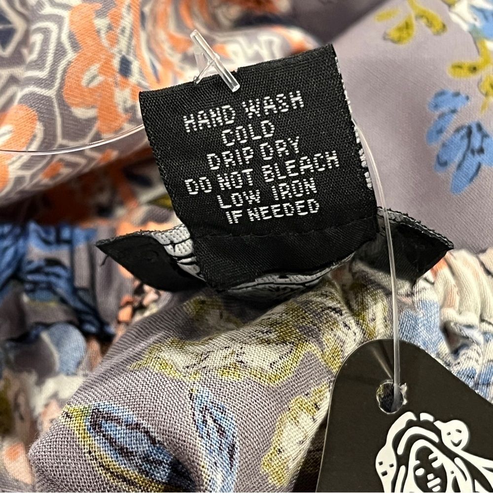 Angie long sleeve off-shoulder romper with a floral pattern‎ cottagecore - Picture 10 of 13